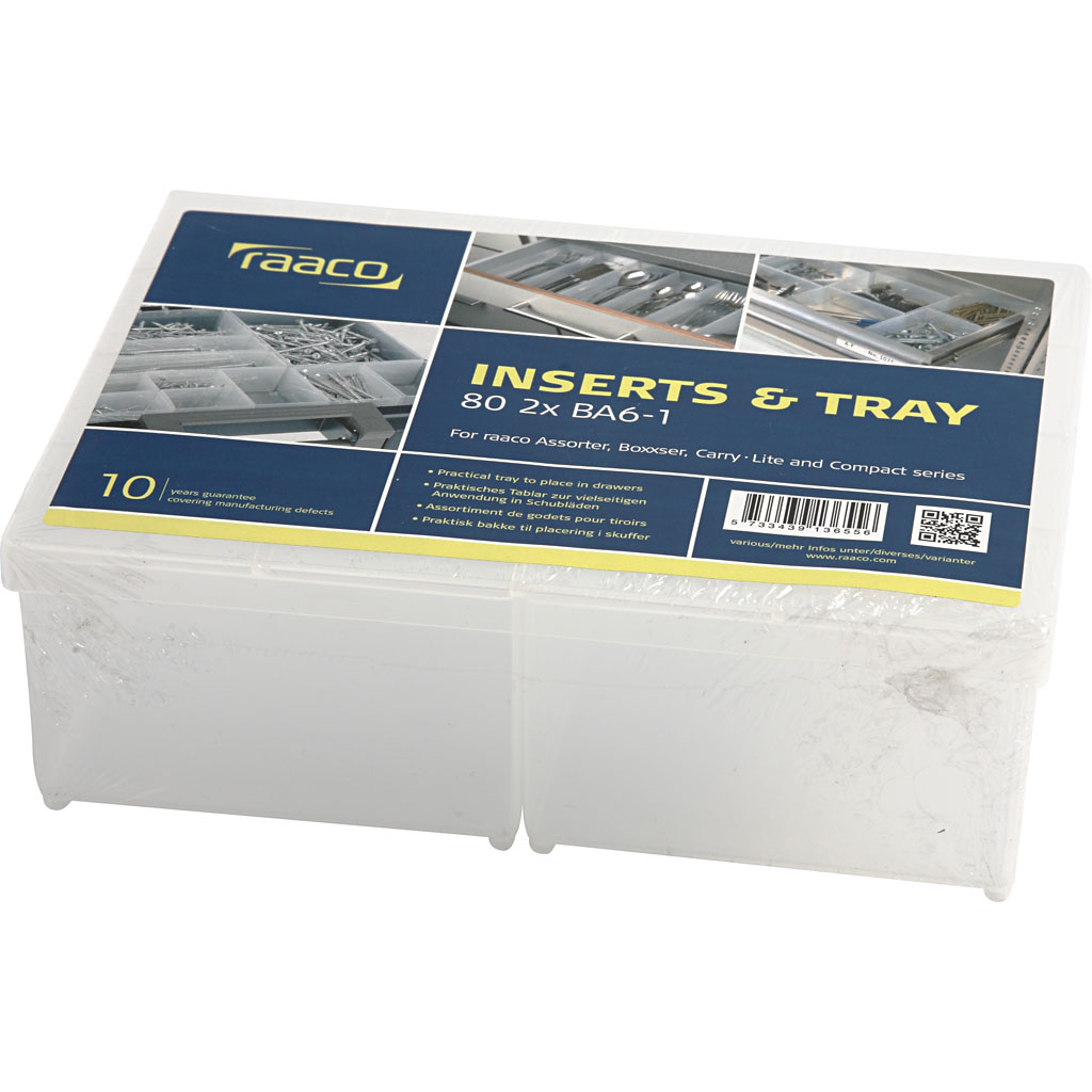 Insert Box, nr. BA6-1, H: 80 mm, suurus 157x109 mm, 2 tk/ 1 pakend - Image 2