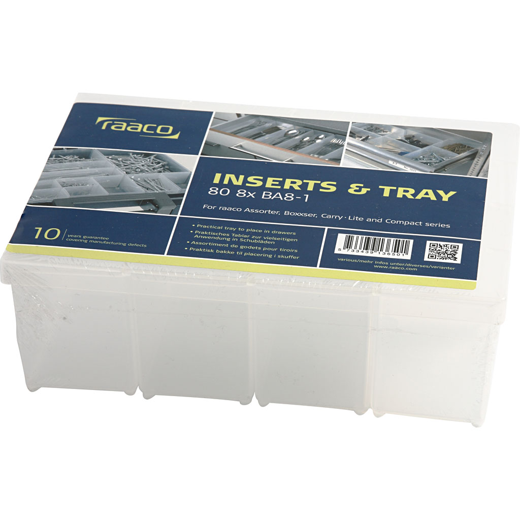 Insert Box, nr. BA8-1, H: 80 mm, suurus 79x55 mm, 8 tk/ 1 pakk - Image 2