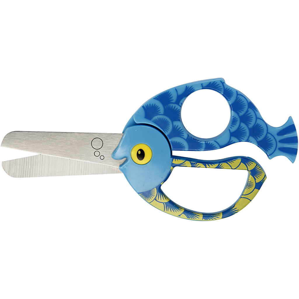 Fiskars laste loomakäärid, kala, L: 13 cm, 1 tk