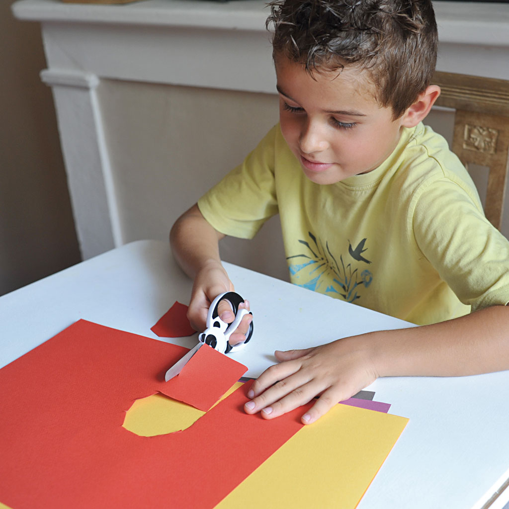 Fiskars laste loomakäärid, panda, L: 13 cm, 1 tk - Image 3