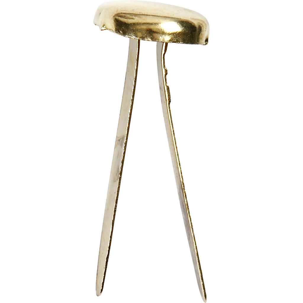 Paberipakendid, L: 20 mm, kuldne, 70 tk/ 1 pakk