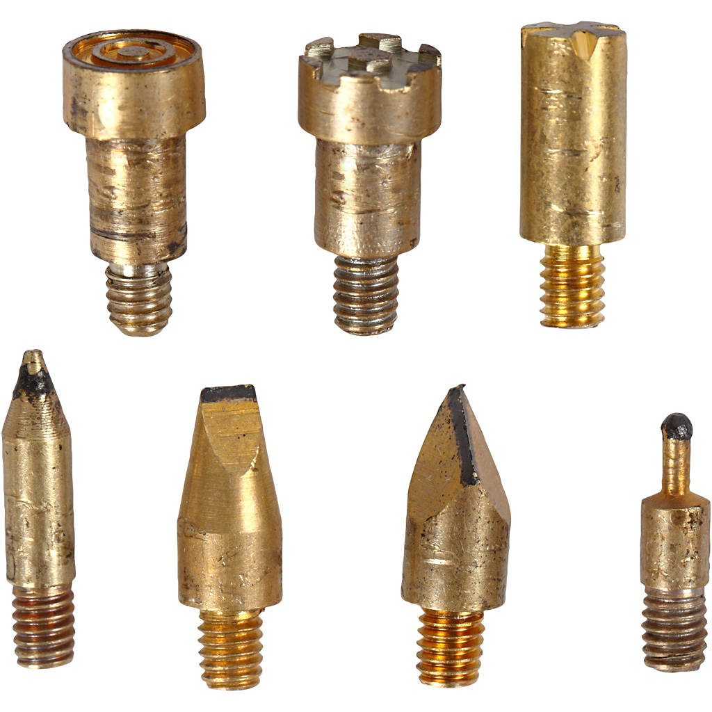 Pürograafia käsitöökomplekt, suurus 19x3 cm, UK, must, punane, 1 tk. - Image 4