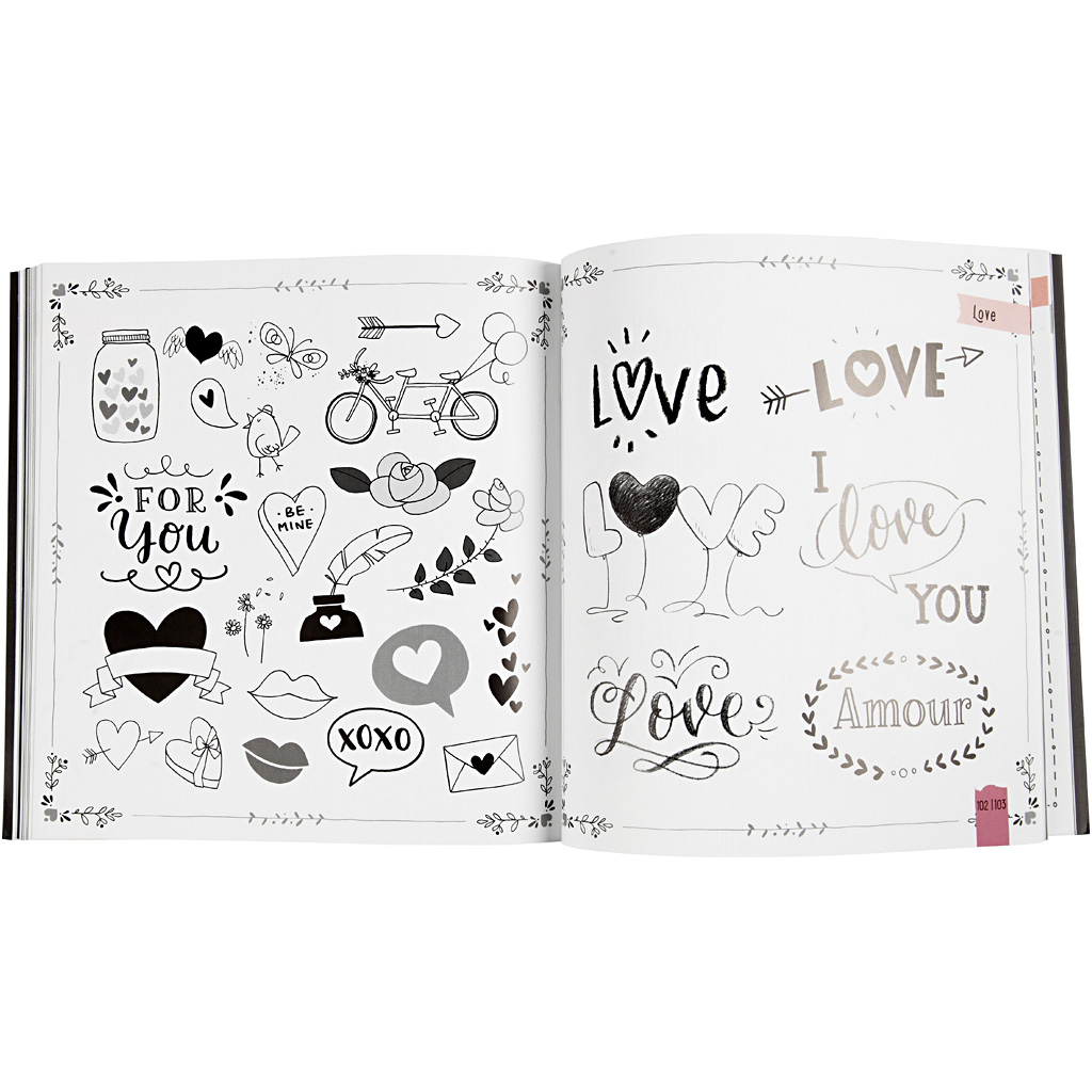 Käsikiri - 1000 ideed, suurus 22x23 cm, paksus 2 cm, lehekülgede arv 143, 1 tk, taani keelne tekst - Image 6