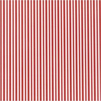 Kinkekile, triibuline, laius: 50 cm, 80 g, punane/valge, 100 m/ 1 rull