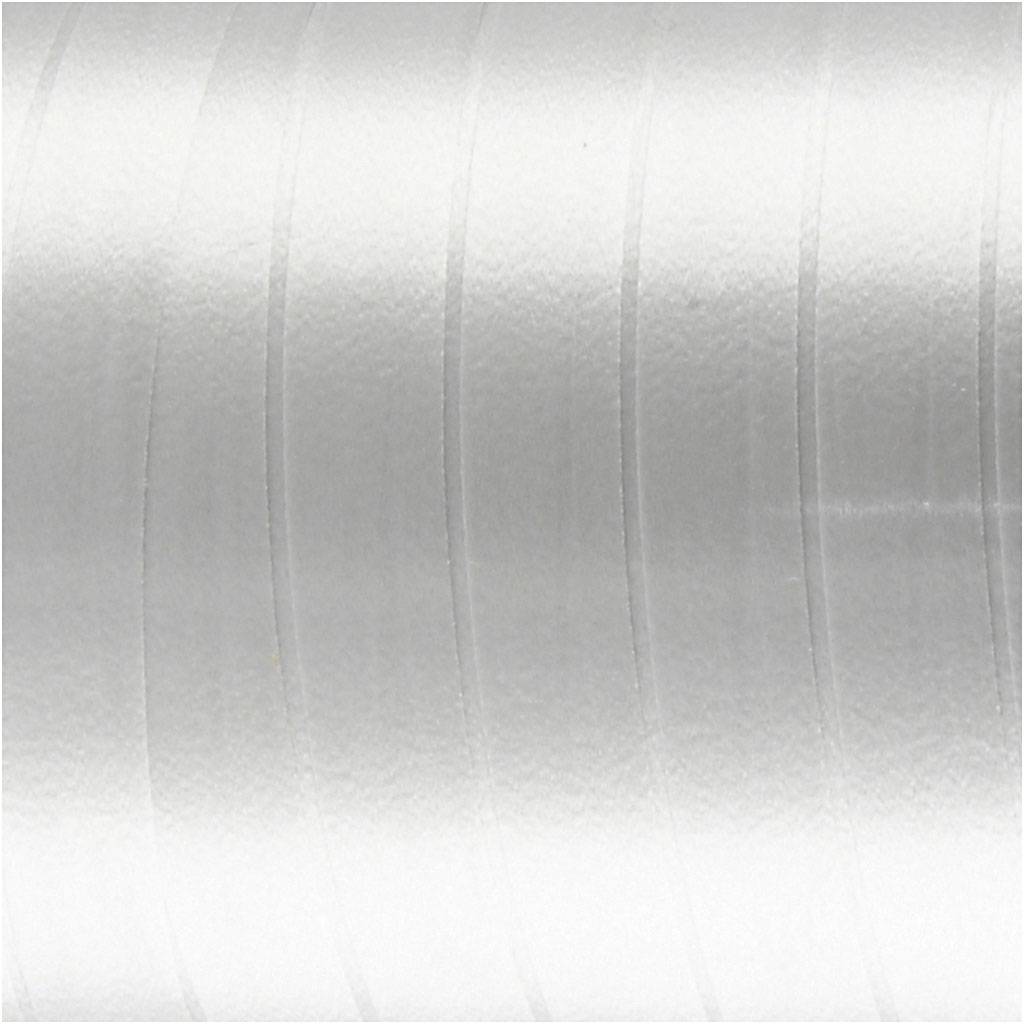 Kummipael, W: 10 mm, läikiv, hõbedane, 250 m/ 1 rull - Image 2