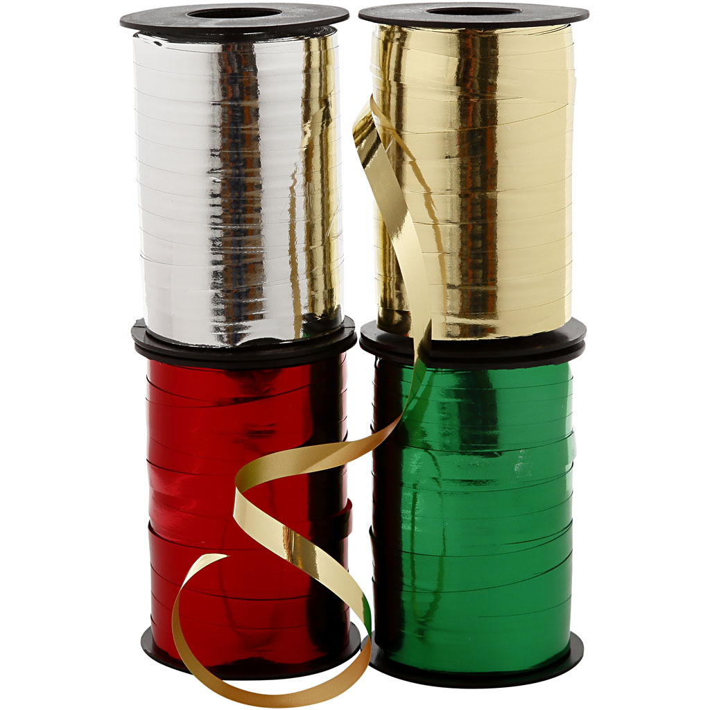 Kummipael, W: 10 mm, läikiv, 4x250 m/ 1 pakk