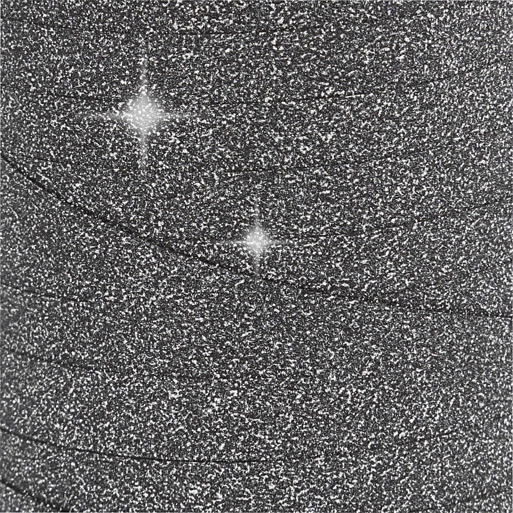 lokilint, W: 10 mm, glitter, must, 100 m/ 1 rull - Image 3