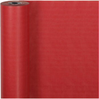 Pakkepaber, W: 50 cm, 60 g, punane, 100 m/ 1 rull