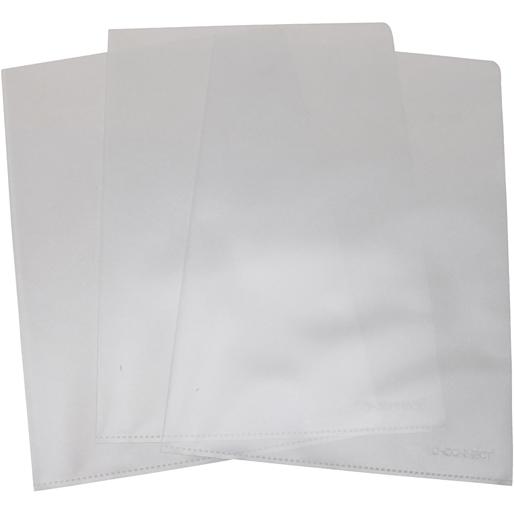 Läbipaistvad dokumendipaberitaskud, A4, 100 tk/ 1 pakk