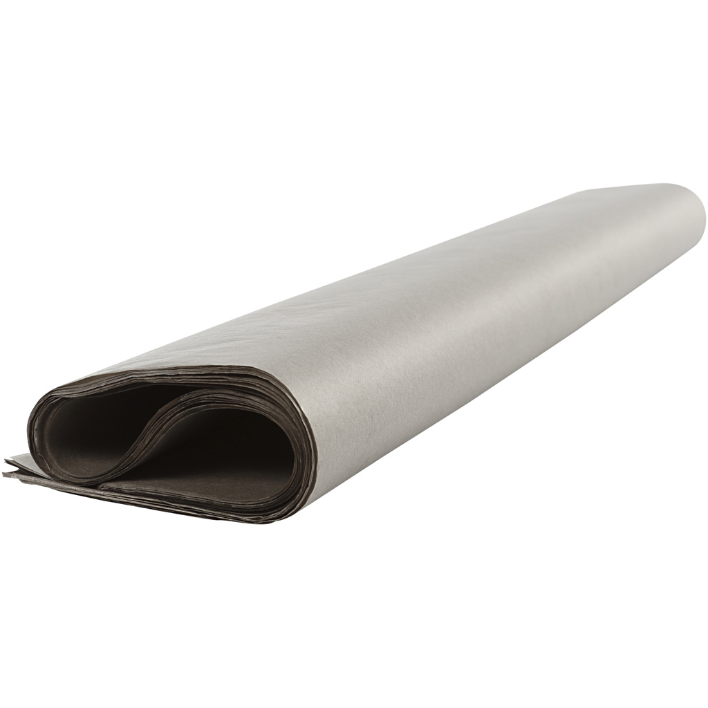 Paber, leht 50x70 cm, 17 g, tumehall, 25 lehte/ 1 pakk - Image 2