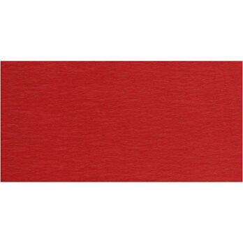 Krepppaber, leht 50x250 cm, punane, 10 voltti/ 1 pakk
