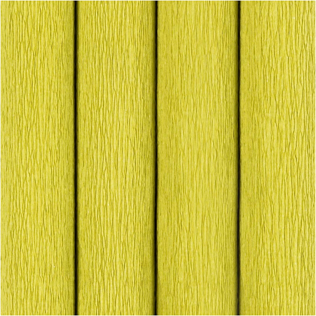 Krepppaber, leht 25x60 cm, kreppmaterjal: 180%, 105 g, heleroheline, 4 lehte/ 1 pakk - Image 4