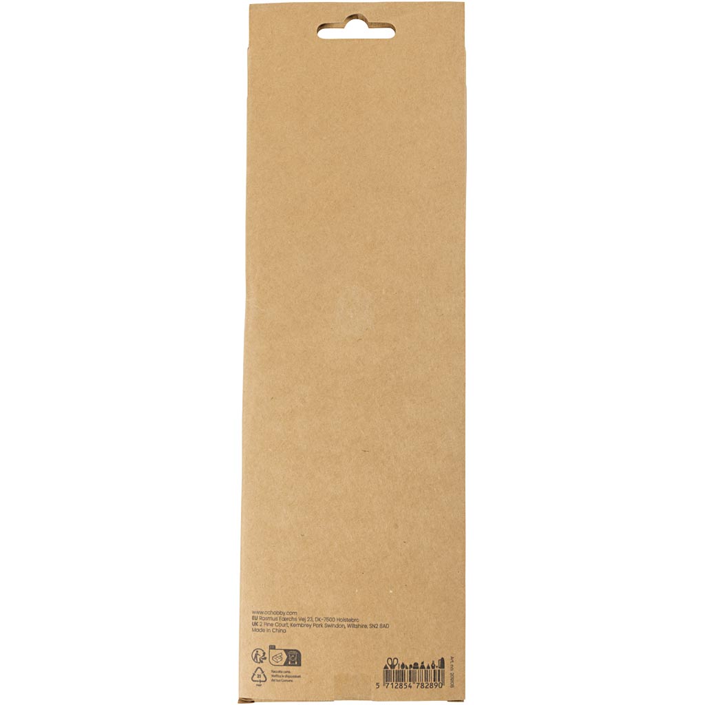 Krepppaber, leht 25x60 cm, kreppmaterjal: 180%, 105 g, punane, 4 lehte/ 1 pakk - Image 3