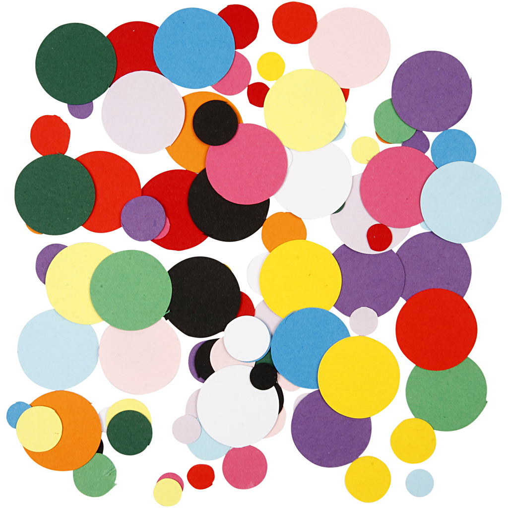 Kaardimosaiigid, ümmargune, diameeter. 10+15+20 mm, 180 g/ 1 pakk