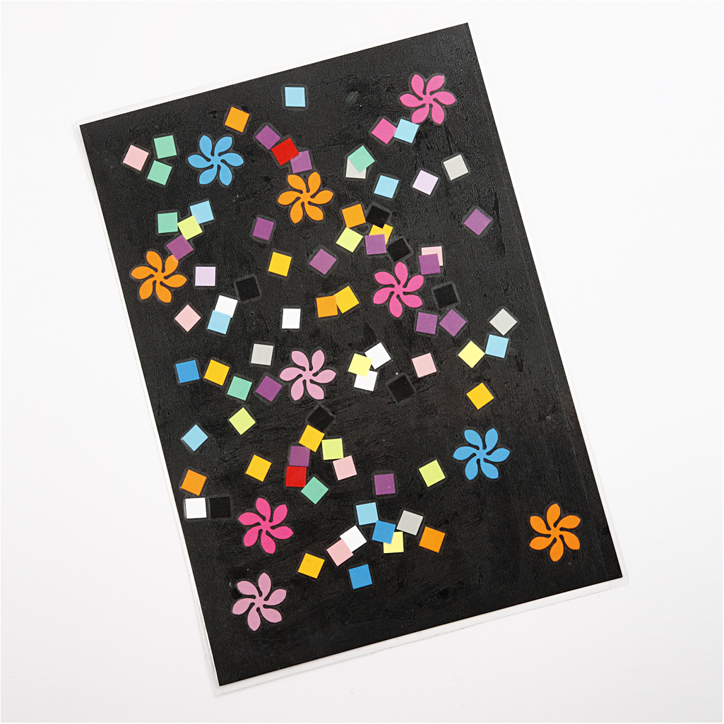 Kaardimosaiigid, ruudukujuline, suurus 10x10 mm, ca. 10000 tk, 180 g/ 1 pakk - Image 2