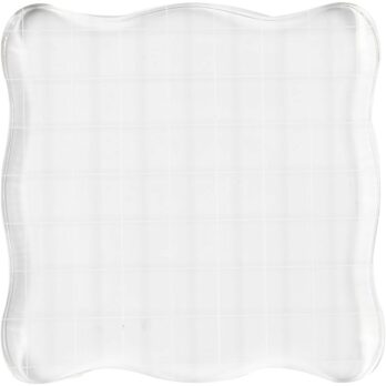 Akrüülplokk, suurus 10x10 cm, paksus 1 cm, 1 tk