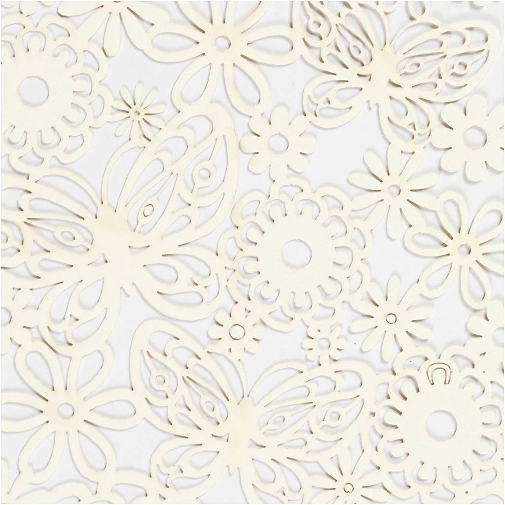 Pitsmustriline papp, leht 10,5x15 cm, 200 g, naturaalvalge, 10 tk/ 1 pakk - Image 3