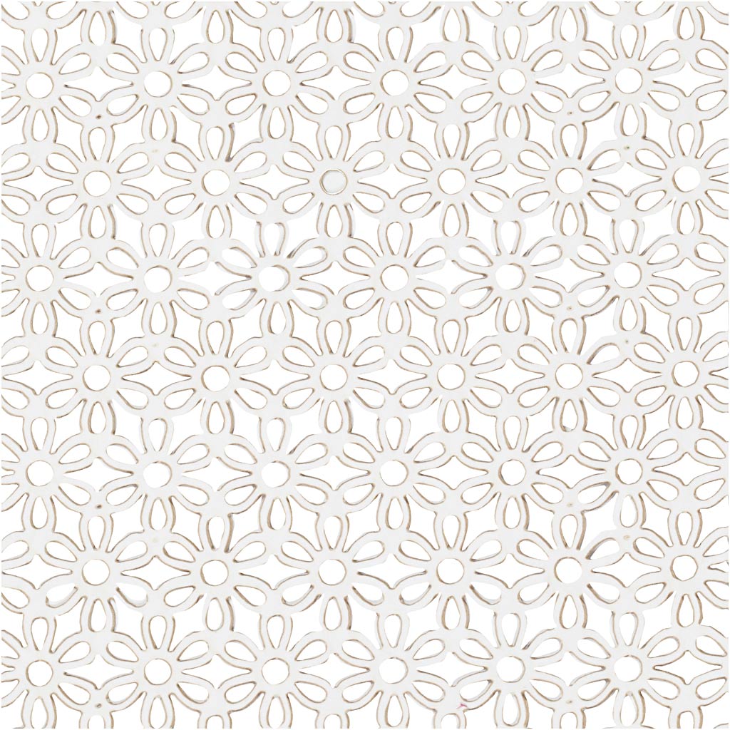 Pitsmustriline papp, leht 10,5x15 cm, 200 g, valge, 10 tk/ 1 pakk - Image 3