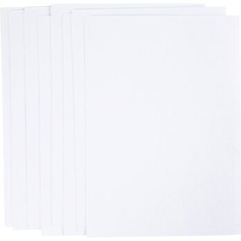 Stitch and Rinse Away Sheet, A5, leht 148,5x210 mm, valge, 8 lehte/ 1 pakk