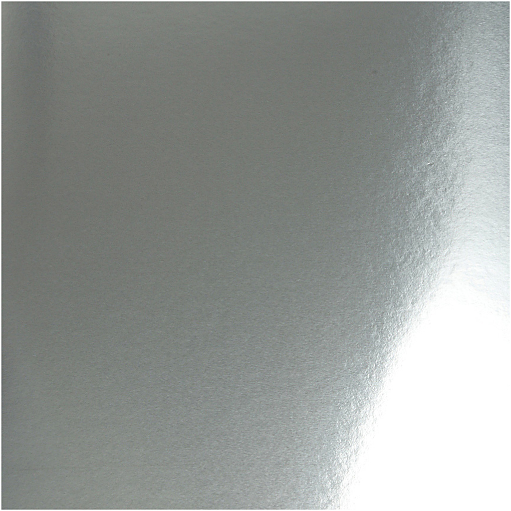 Metallist fooliumkaart, A4, leht 210x297 mm, 280 g, hõbedane, 10 lehte/ 1 pakk - Image 3