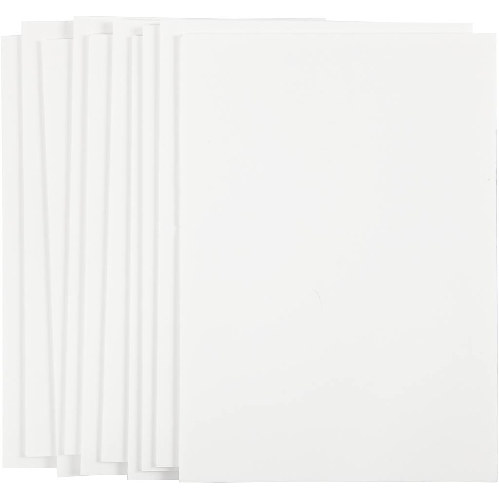 Vahtkartong, A4, leht 210x297 mm, paksus 3 mm, valge, 10 lehte/ 1 pakk - Image 2