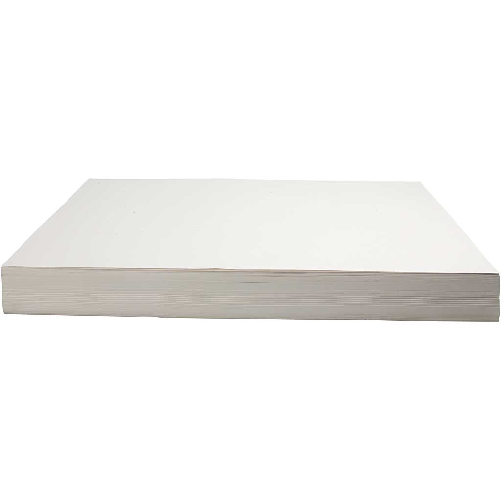 Kraftpaber, A2, leht 420x594 mm, 100 g, valge, 500 lehte/ 1 pakk - Image 2