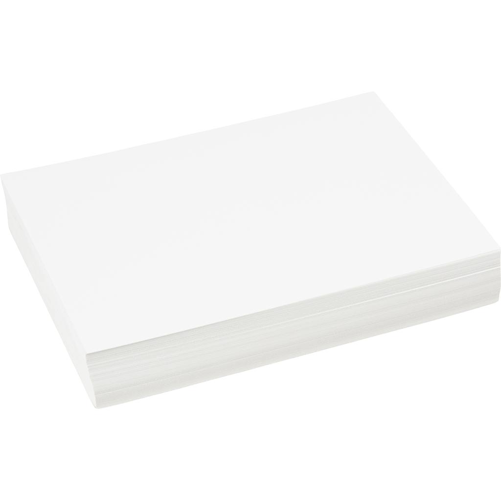 Akvarellipaber, A5, leht 148x210 mm, 300 g, valge, 100 lehte/ 1 pakk