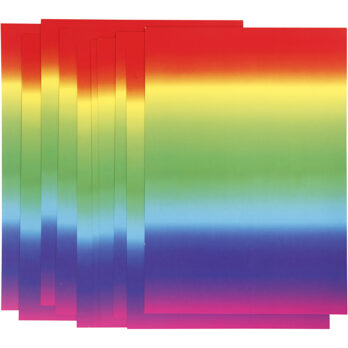 Rainbow Card, A4, leht 210x297 mm, 180 g, 10 lehte/ 1 pakk