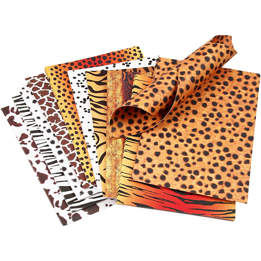 Loomakaart, A4, leht 210x297 mm, 300 g, 10 ass-lehte/ 1 pakk - Image 4