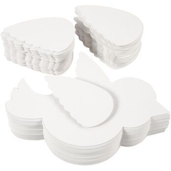 Lind, L: 25 cm, 400 g, valge, 100 komplekti/ 1 pakk