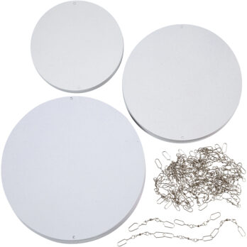 Mobiilne ornament, diameeter. 12+15+18 cm, 300 g, 20 komplekti/ 1 pakk