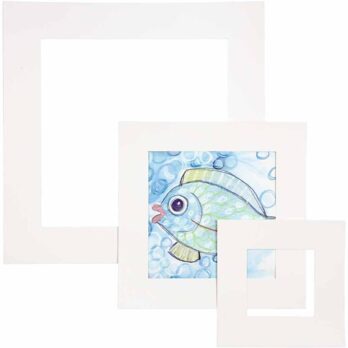 Picture Mount, paksus 0,4 mm, 270 g, valge, 75 tk/ 1 pakk