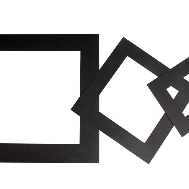 Picture Mount, paksus 0,4 mm, 270 g, must, 75 tk/ 1 pakk