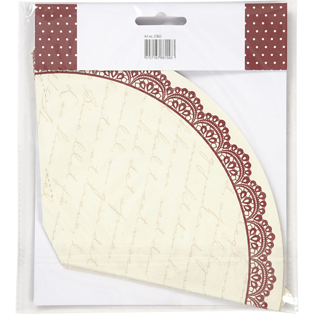 Koonused, H: 13 cm, 160 g, 10 tk/ 1 pakk - Image 3