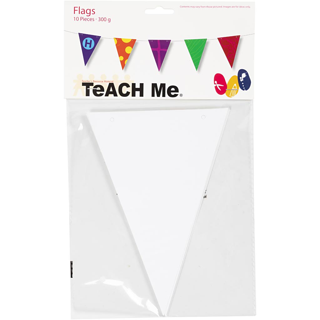 Lipud, kõrgus: 20 cm, laius: 14,5 cm, 300 g, valge, 10 tk/ 1 pakk - Image 2