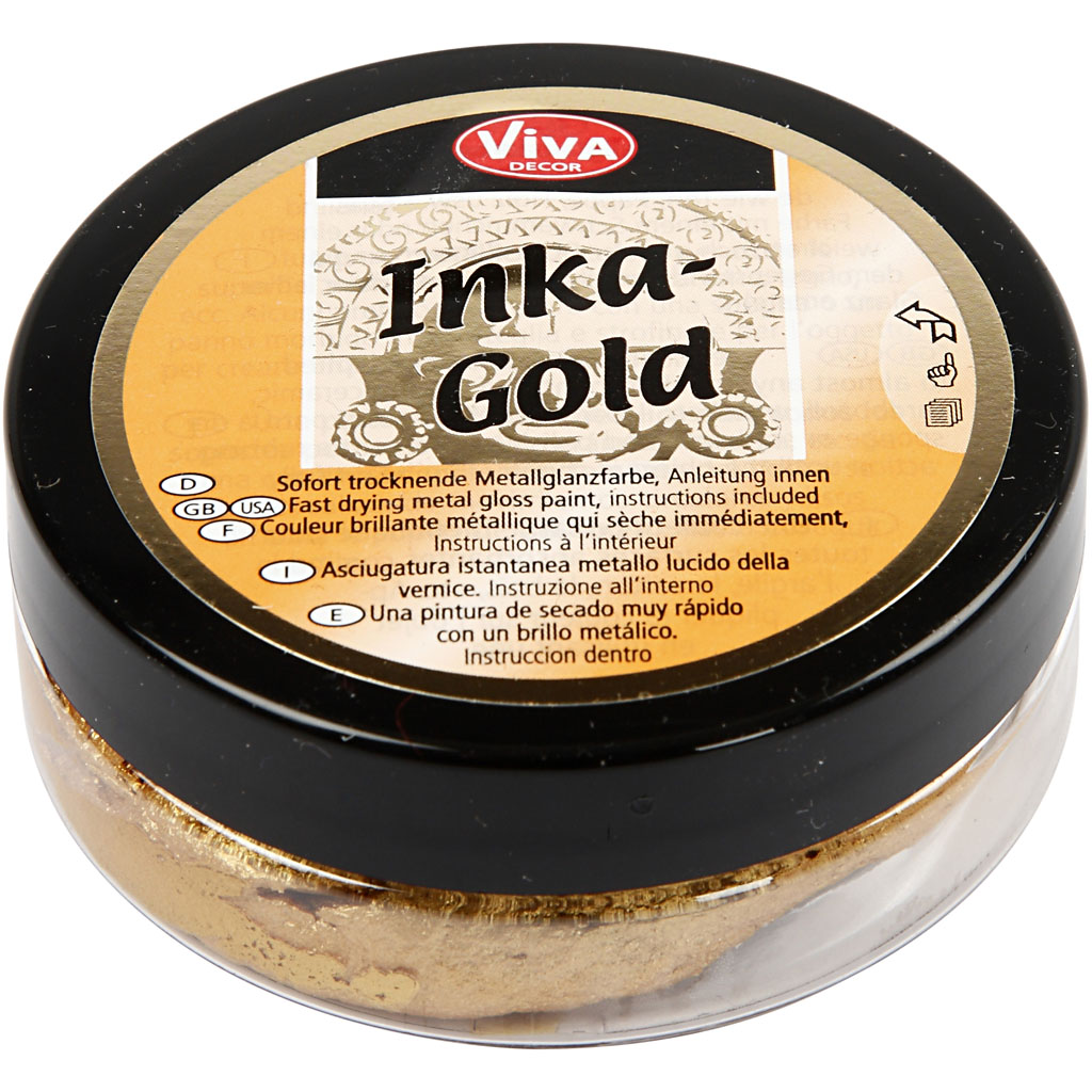 Inka Gold, kuldne, 50 ml/ 1 tuubi