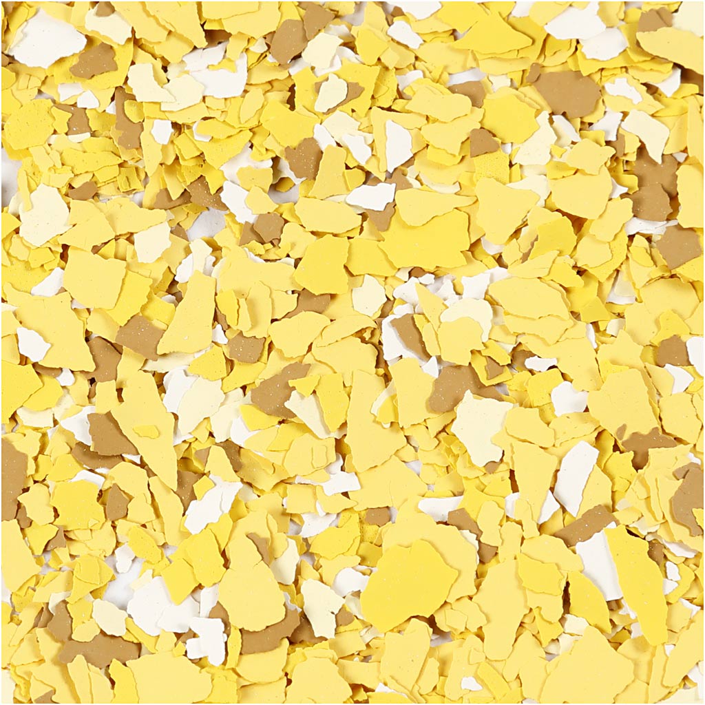 Terrazzo Flakes, kollane, 90 g/ 1 tuubi - Image 3