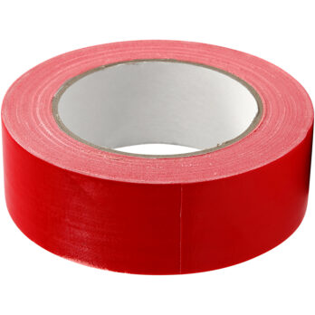 Duct Tape, W: 38 mm, punane, 25 m/ 1 rull