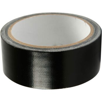 Duct Tape, W: 38 mm, must, 25 m/ 1 rull