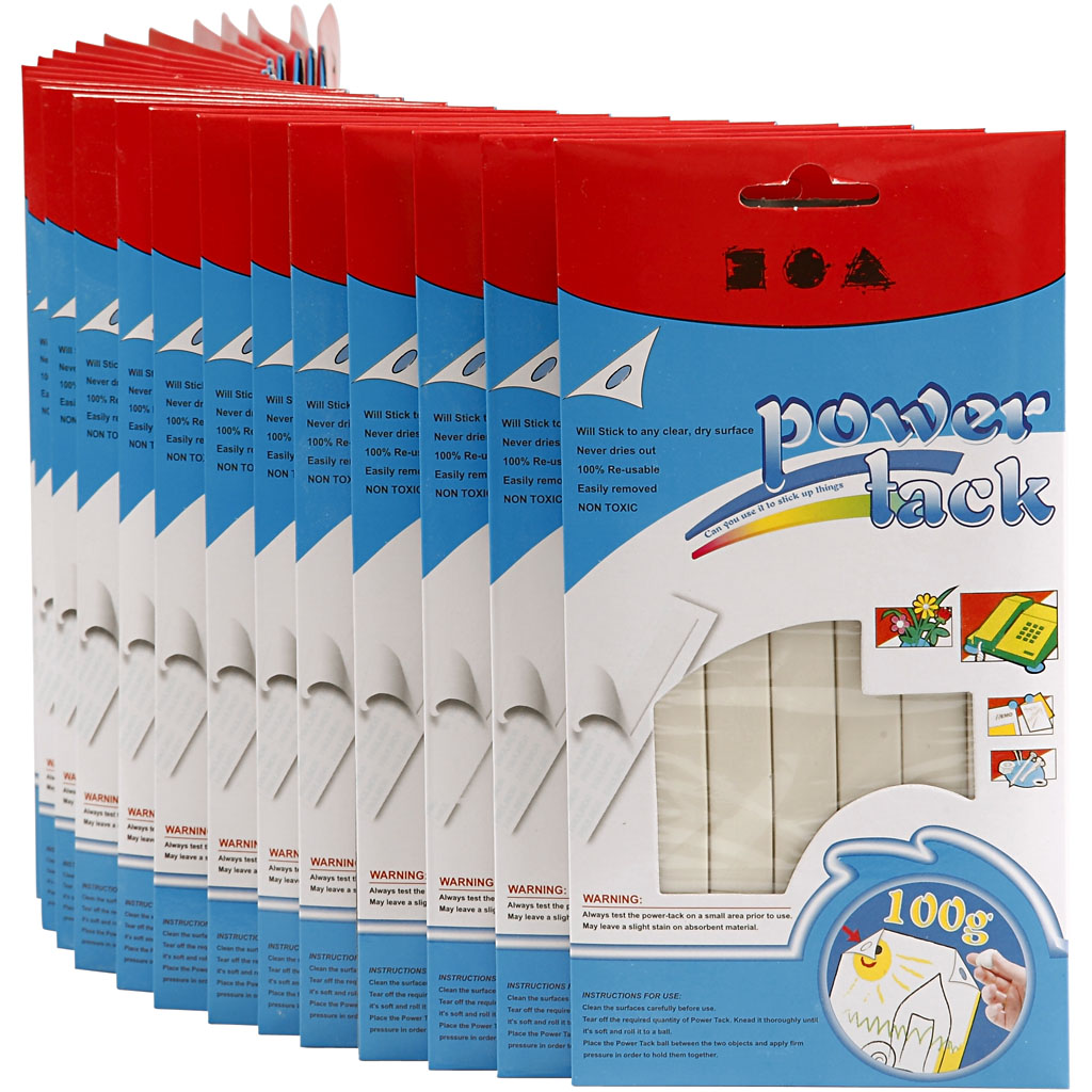 Power Tack korduvkasutatav liimikitt, 24x100 g/ 1 pakk