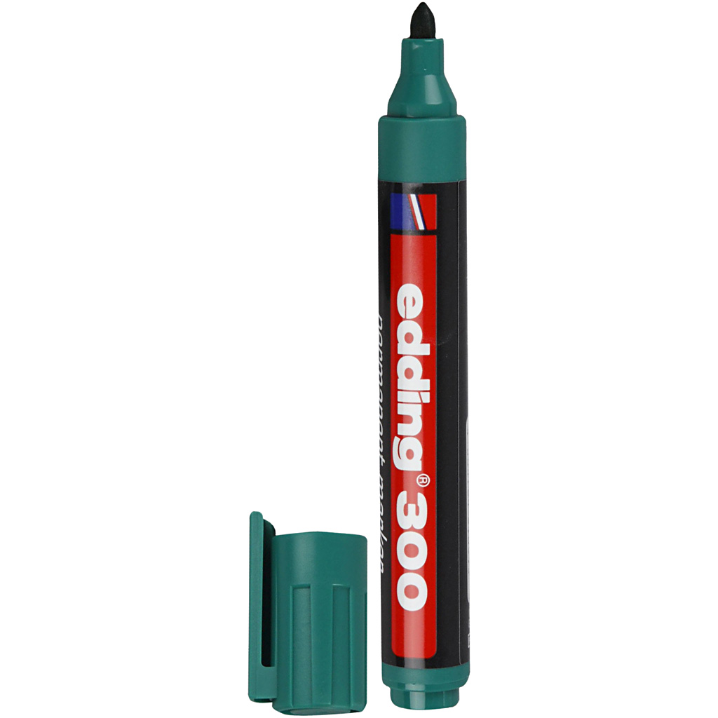 Edding 300 Marker, joon 1,5-3 mm, roheline, 1 tk