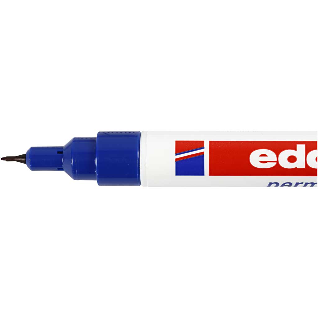 Edding 404 Marker, joon 0,75 mm, sinine, 1 tk - Image 3