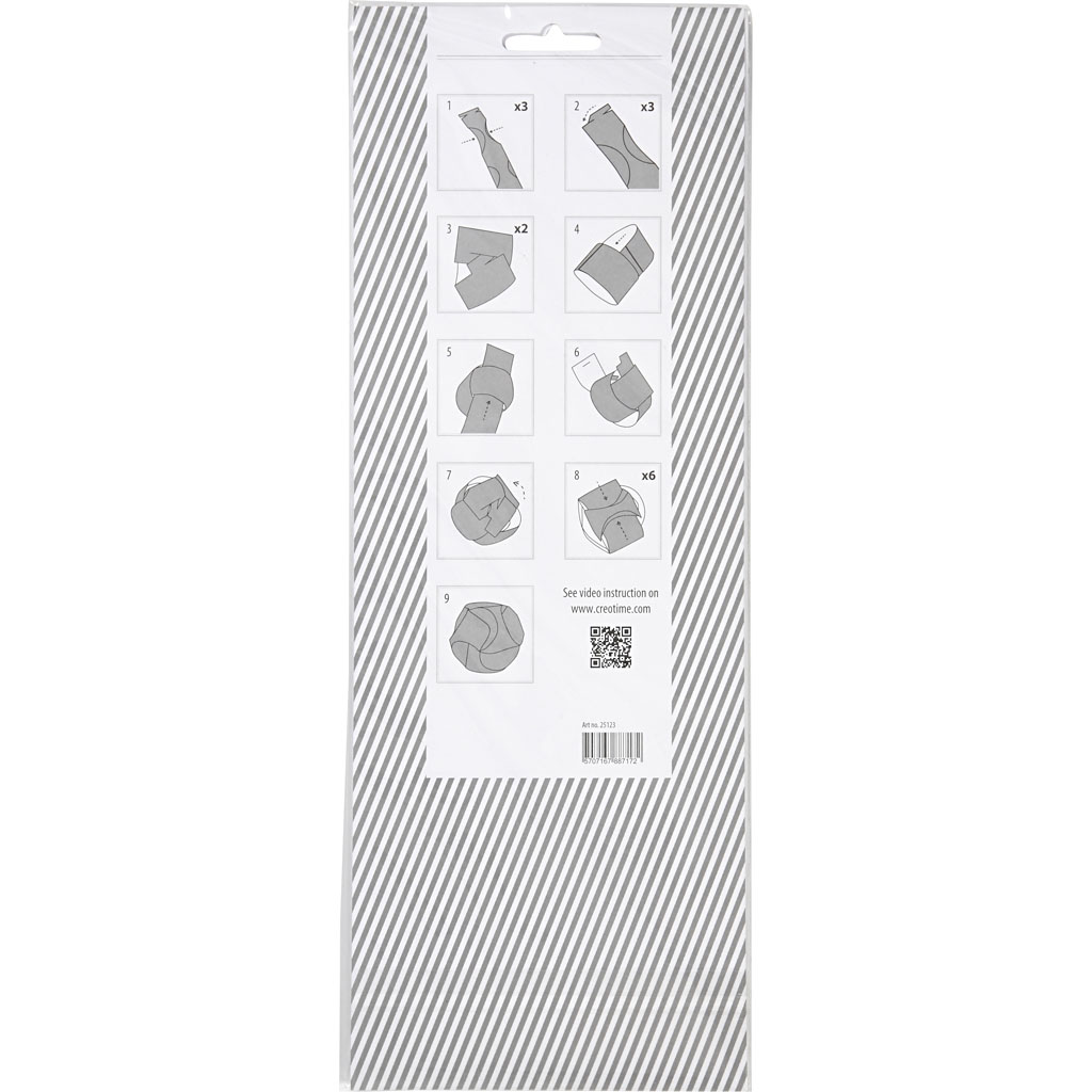 Click Ornaments, dia. 9 cm, suurus 5,5x28,4 cm, 9 komplekti/ 1 pakk - Image 3