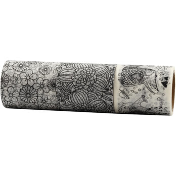 Washi teip, W: 50 mm, 3x5 m/ 1 pakk