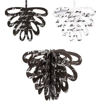 Paberikoonused, H: 6,8 cm, 120 g, 6 tk/ 1 pakk