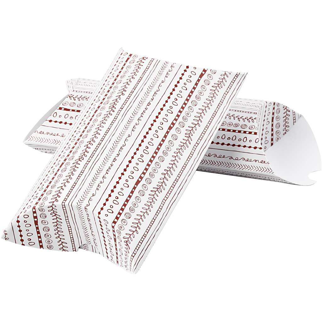 Padjakarp, doodles, suurus 18x15x6 cm, 300 g, punane, 3 tk/ 1 pakk