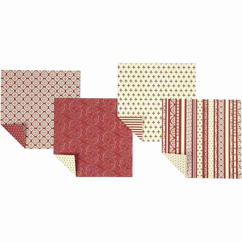 Origamipaber, suurus 15x15 cm, 80 g, 50 ass-lehte/ 1 pakk - Image 3