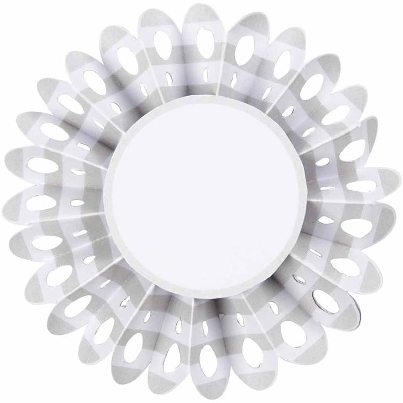 Paberist rosetid, diameeter. 8 cm, 160 g, 6 tk/ 1 pakk - Image 4