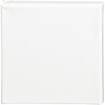 Venitatud lõuend, D. 1,6 cm, suurus 15x15 cm, 360 g, valge, 1 tk.