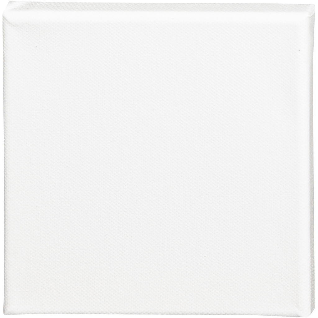 Venitatud lõuend, D. 1,6 cm, suurus 15x15 cm, 360 g, valge, 1 tk.